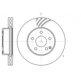 Диск гальмівний (вир-во REMSA)