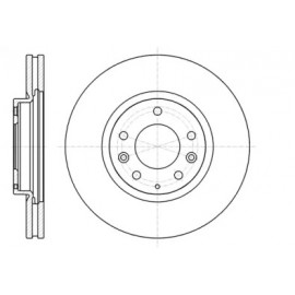 Диск гальмівний (вир-во REMSA)