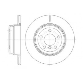 Диск гальмівний (вир-во REMSA)