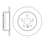 Диск гальмівний (вир-во REMSA) 