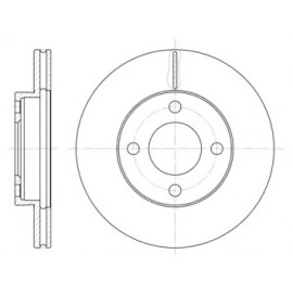 Диск гальмівний (вир-во REMSA)