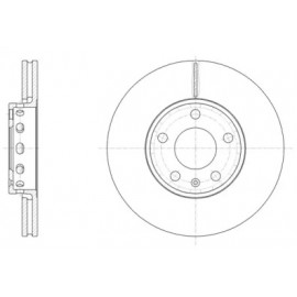 Диск тормозной AUDI 100,A4, SKODA SUPERB,VW PASSAT, передн. вент. (пр-во Remsa)