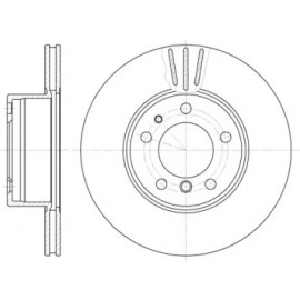 Диск гальмівний (вир-во REMSA)
