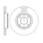 Диск гальмівний (вир-во REMSA) 