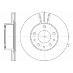 Диск гальмівний (вир-во REMSA) 