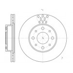 Диск гальмівний (вир-во REMSA) 