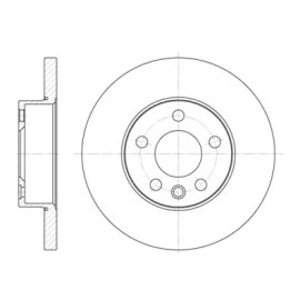 Диск гальмівний (вир-во REMSA)