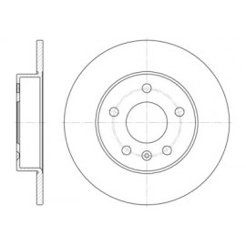 Диск гальмівний (вир-во REMSA)