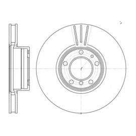 Диск гальмівний (вир-во REMSA)