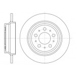 Диск гальмівний (вир-во REMSA)  Диск гальмівний (вир-во REMSA)