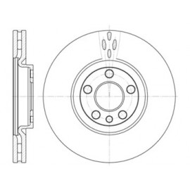 Диск гальмівний (вир-во REMSA)