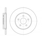 Диск гальмівний (вир-во REMSA) 