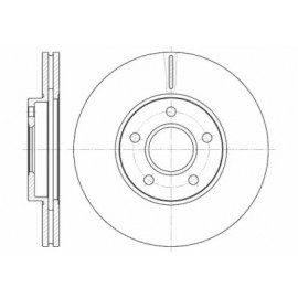 Диск гальмівний (вир-во REMSA)