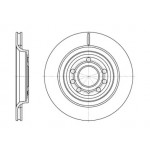 Диск гальмівний (вир-во REMSA) 