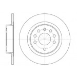 Диск гальмівний (вир-во REMSA) 