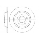 Диск гальмівний (вир-во REMSA) 
