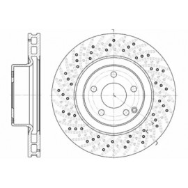 Диск гальмівний (вир-во REMSA)