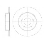 Диск гальмівний (вир-во REMSA)  Диск гальмівний (вир-во REMSA)
