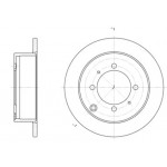 Диск гальмівний (вир-во REMSA)  Диск гальмівний (вир-во REMSA)