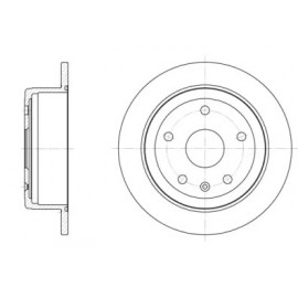 Диск гальмівний (вир-во REMSA)