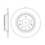 Диск гальмівний (вир-во REMSA)  Диск гальмівний (вир-во REMSA)