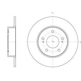 Диск гальмівний (вир-во REMSA)