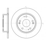 Диск гальмівний (вир-во REMSA)  Диск гальмівний (вир-во REMSA)