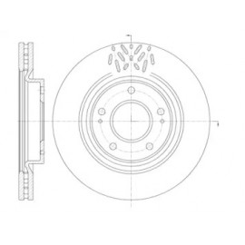 Диск гальмівний (вир-во REMSA)