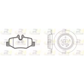 Комплект тормозной задн. MB VITO BOX(W639) 09/03- VITO BUS(W639) 09/03- (пр-во REMSA)