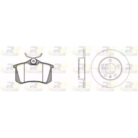 Комплект тормозной задн. SEAT TOLEDO 02- ,SKODA FABIA. OCTAVIA 97- , GOLF 97- (пр-во REMSA)  Комплект тормозной задн. SEAT TOLEDO 02- ,SKODA FABIA. OCTAVIA 97- , GOLF 97- (пр-во REMSA)