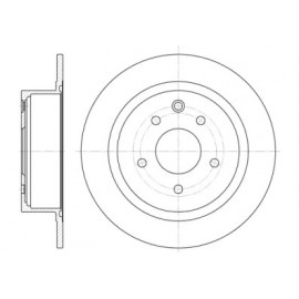 Диск гальмівний (вир-во REMSA)