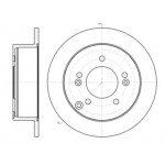 Диск гальмівний (вир-во REMSA) 