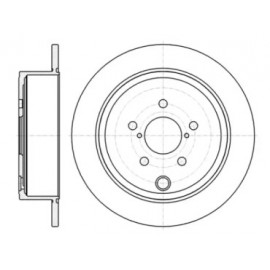 Диск гальмівний (вир-во REMSA)