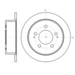 Диск гальмівний (вир-во REMSA) 