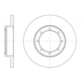 Диск гальмівний (вир-во REMSA)