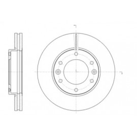 Диск гальмівний (вир-во REMSA)
