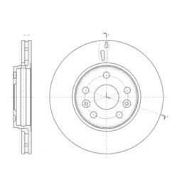 Диск гальмівний (вир-во REMSA)