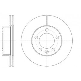 Диск гальмівний (вир-во REMSA)