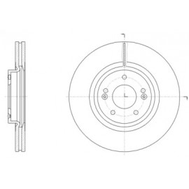 Диск гальмівний (вир-во REMSA)