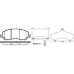 Гальмiвнi колодки (вир-во Remsa)  Гальмiвнi колодки (вир-во Remsa)