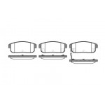 Гальмiвнi колодки (вир-во Remsa)  Гальмiвнi колодки (вир-во Remsa)