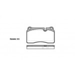 Гальмiвнi колодки (вир-во Remsa)  Гальмiвнi колодки (вир-во Remsa)