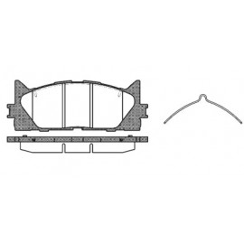 Колодка торм. диск. TOYOTA CAMRY передн. (пр-во REMSA)  Колодка торм. диск. TOYOTA CAMRY передн. (пр-во REMSA)