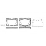 Гальмiвнi колодки (вир-во Remsa)  Гальмiвнi колодки (вир-во Remsa)