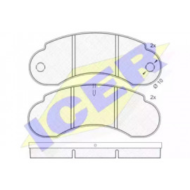 Щітки стартера (вир-во Cargo)