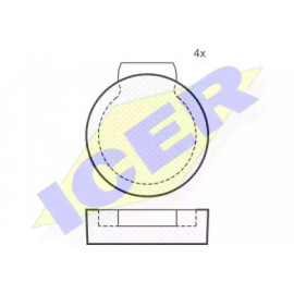 Підшипник 180202 (6202-2RS) (DPI, JUF) генератор ВАЗ-2110