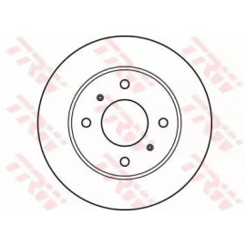Диск гальмівний NISSAN Almera передн., Вент. (вир-во TRW)  Диск гальмівний NISSAN Almera передн., Вент. (вир-во TRW)