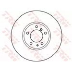 Диск гальмівний BMW 5 (E39), 7 (E32) передн., Вент. (вир-во TRW)  Диск гальмівний BMW 5 (E39), 7 (E32) передн., Вент. (вир-во TRW)