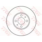 Диск гальмівний FIAT Linea, Punto передн., Вент. (вир-во TRW)  Диск гальмівний FIAT Linea, Punto передн., Вент. (вир-во TRW)