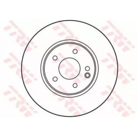 Диск гальмівний MB E-CLASS передн., Вент. (вир-во TRW)